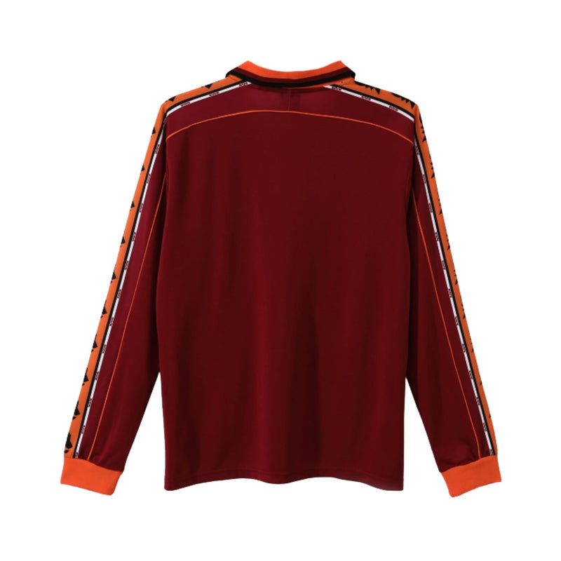 AS Roma Principal 98/99 - Manga Comprida