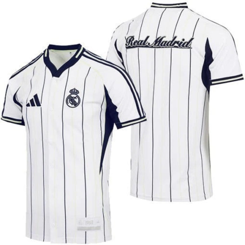 Real Madrid Edição Especial 25/26 - Camisola de Baseball